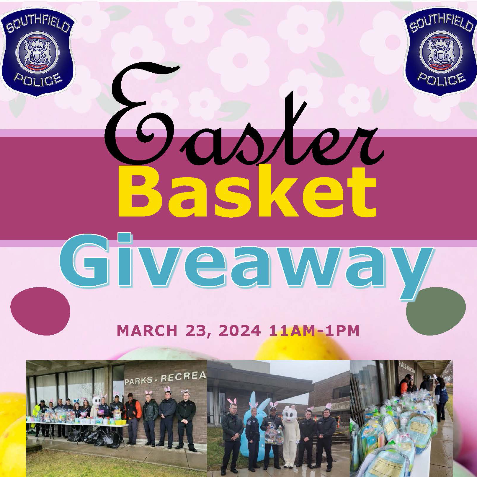 Easter Basket Giveaway City of Southfield